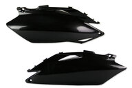 UFO Black Side Number Plates for 11-13 Honda CRF250, CRF450