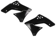 UFO Black Radiator Shroud Set for 09-12 Kawasaki KX250F