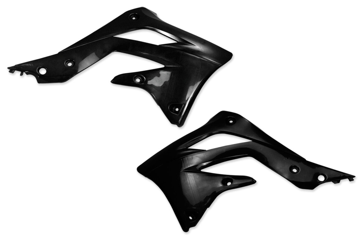 Acerbis Black Radiator Shroud Set for 12-15 Kawasaki KX450F