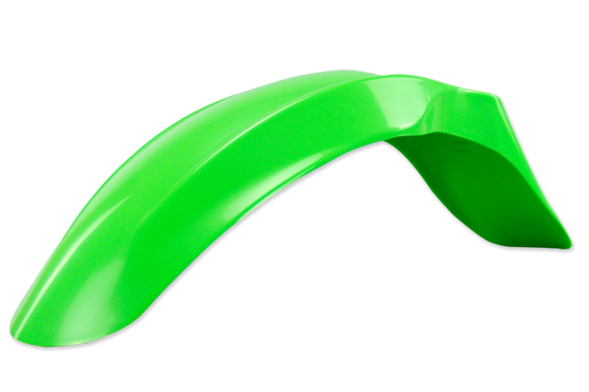 UFO Green Front Fender for 02-09 Kawasaki KLX110