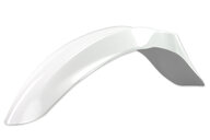 Polisport White Front Fender for 02-09 Kawasaki KLX110