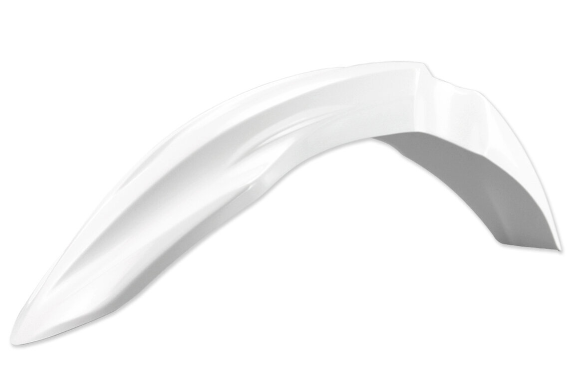 UFO Cream White Front Fender for 13-16 Kawasaki KX250F, KX450F