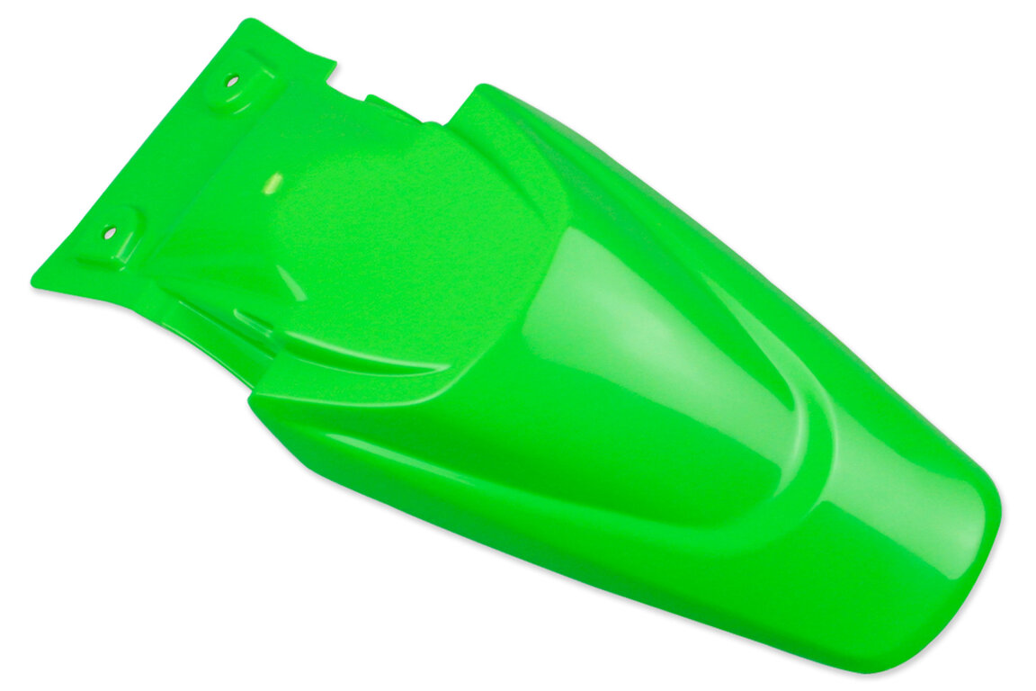 Polisport Green Rear Fender for 00-25 Kawasaki, Suzuki KLX110, KX65, RM65