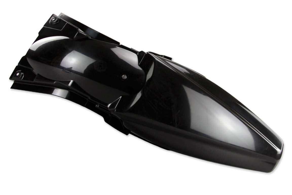 UFO Black Rear Fender for 09-12 Kawasaki KX250F, KX450F