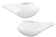 Polisport White Side Number Plates for 99-02 Kawasaki KX