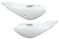 Polisport White Side Number Plates for 00-25 Kawasaki, Suzuki KLX110, KX65, RM65