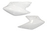 UFO White Side Number Plates for 08-10 Kawasaki KLX