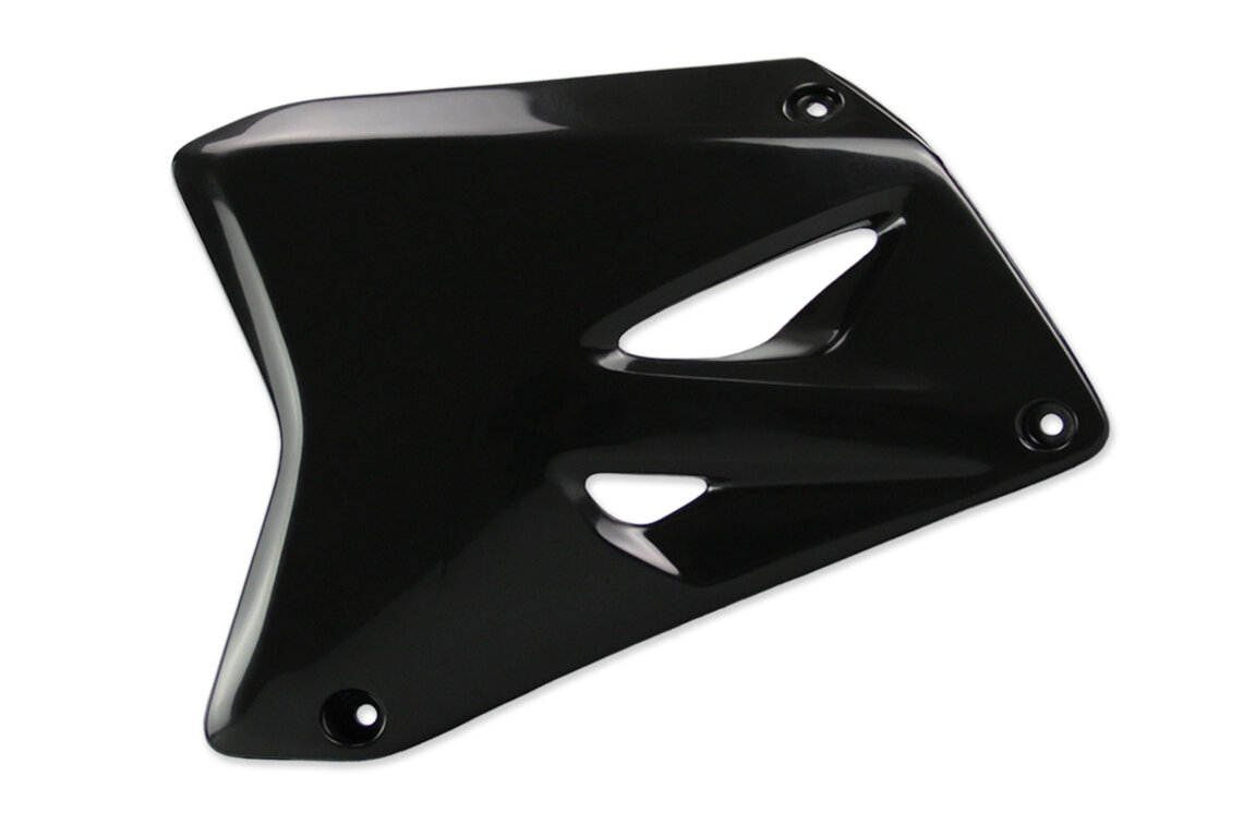 UFO Black Radiator Shroud Set for 02-24 Suzuki RM85