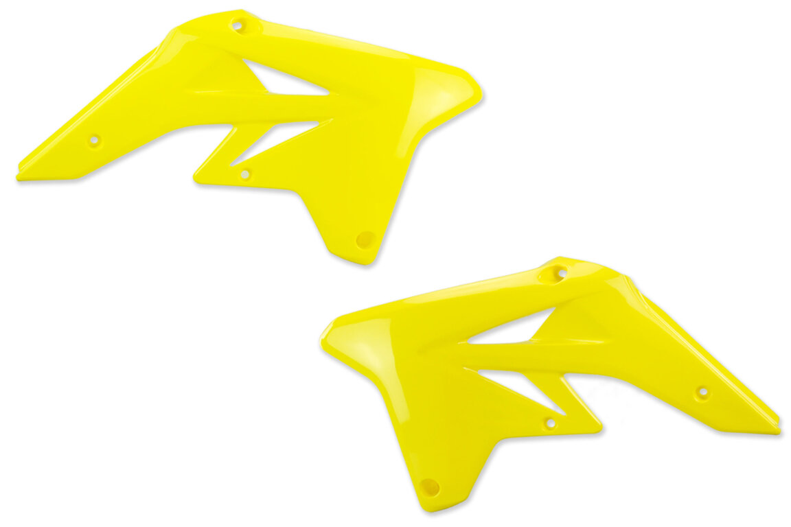 Polisport Yellow Radiator Shroud Set for 07-09 Suzuki RMZ250