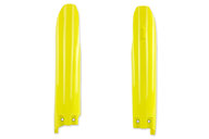 UFO Yellow Lower Fork Guards for 04-25 Suzuki RM125, RM250, RMZ250, RMZ450