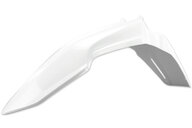 Polisport White Front Fender for 08-18 Suzuki RMZ250, RMZ450