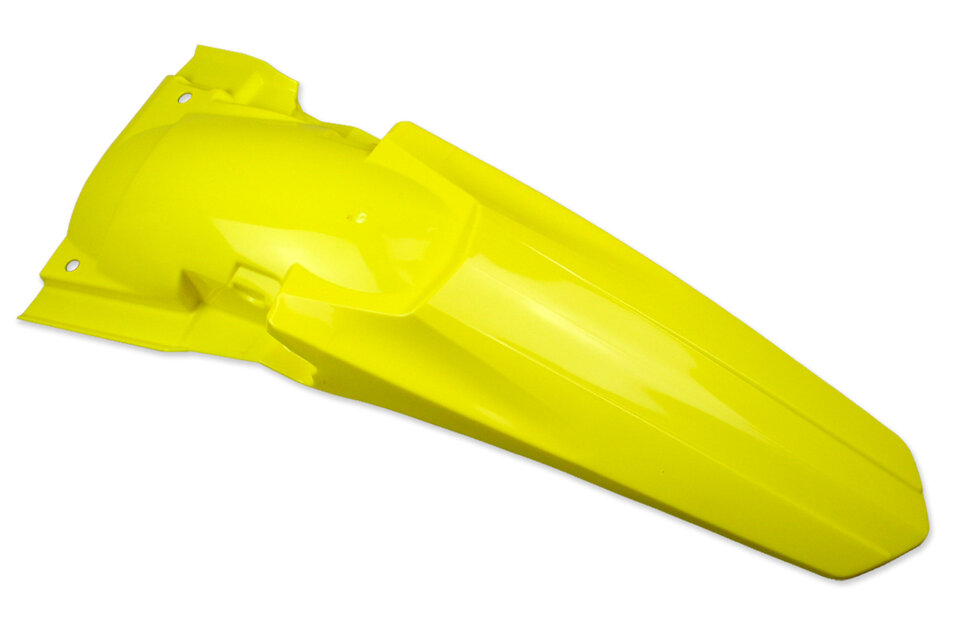 Polisport Yellow Rear Fender replacement plastics for 10-18 Suzuki RMZ250 dirt bikes