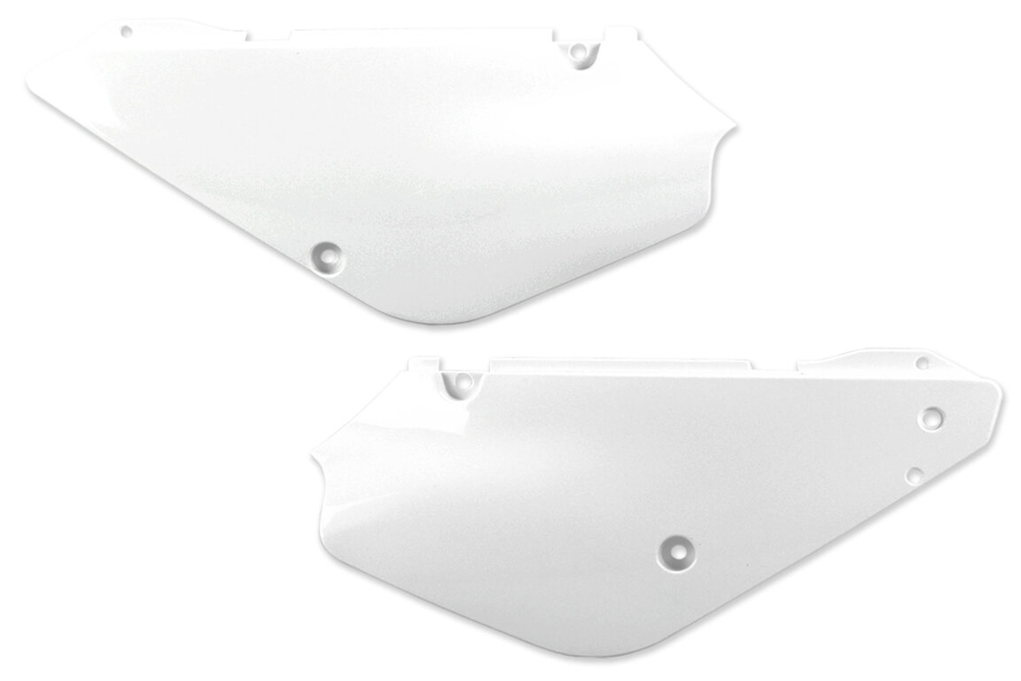 Acerbis White Side Number Plates for 02-24 Suzuki RM85