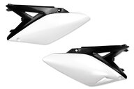 Polisport White / Black Side Number Plates for 10-18 Suzuki RMZ250