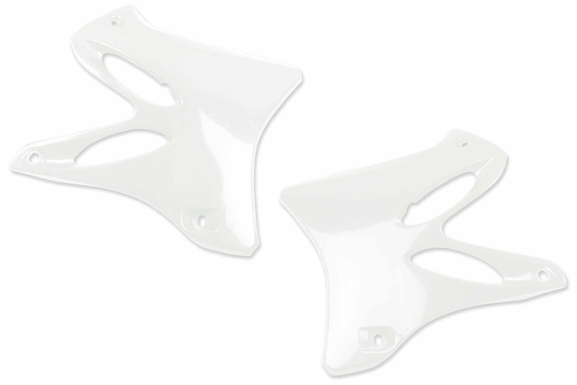 UFO White Radiator Shroud Set for 03-06 Yamaha WRF, YZ250F, YZ450F