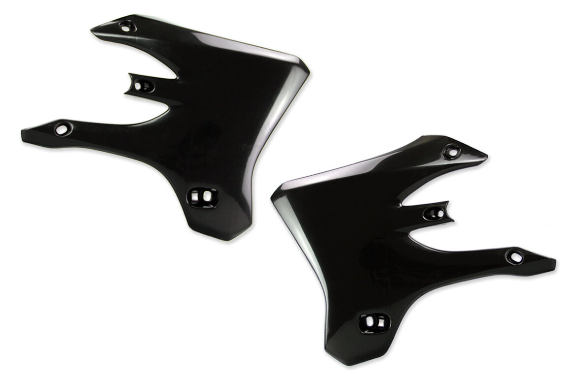 UFO Black Radiator Shroud Set for 03-06 Yamaha WRF, YZ250F, YZ450F