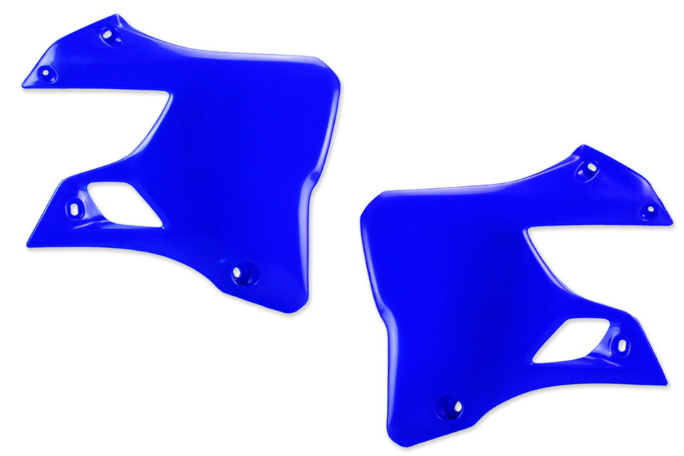 Polisport Blue Radiator Shroud Set replacement plastics for 96-01 Yamaha YZ125, YZ250 dirt bikes
