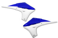 Polisport Blue / White Radiator Shroud Set for 10-13 Yamaha YZ450F