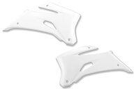 Polisport White Radiator Shroud Set for 07-13 Yamaha WRF