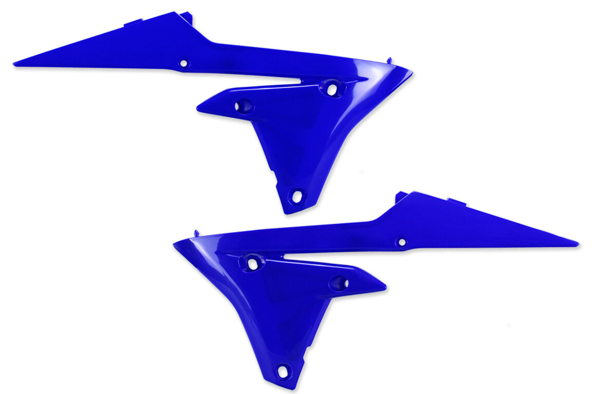 Polisport Blue Radiator Shroud Set for 14-19 Yamaha YZ250F, YZ450F