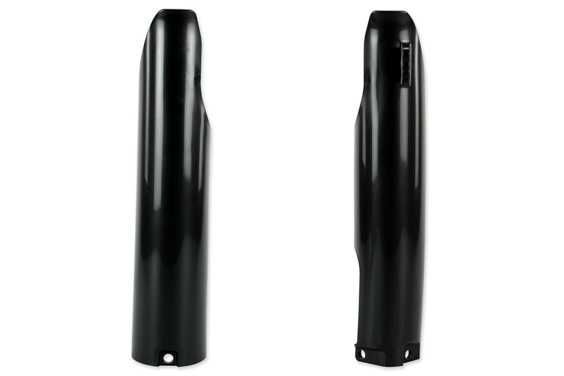 UFO Black Lower Fork Guards for 05-07 Yamaha YZ125, YZ250, YZ250F, YZ450F