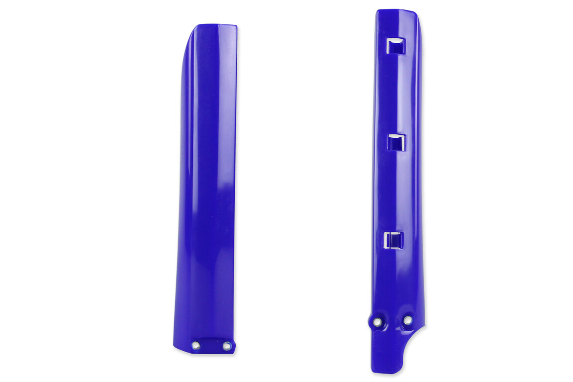 UFO Blue Lower Fork Guards for 02-18 Yamaha YZ85