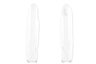 UFO White Lower Fork Guards for 10-25 Yamaha YZ125, YZ250, YZ250F, YZ450F