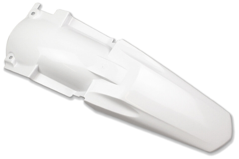 Polisport White Rear Fender for 02-21 Yamaha YZ85