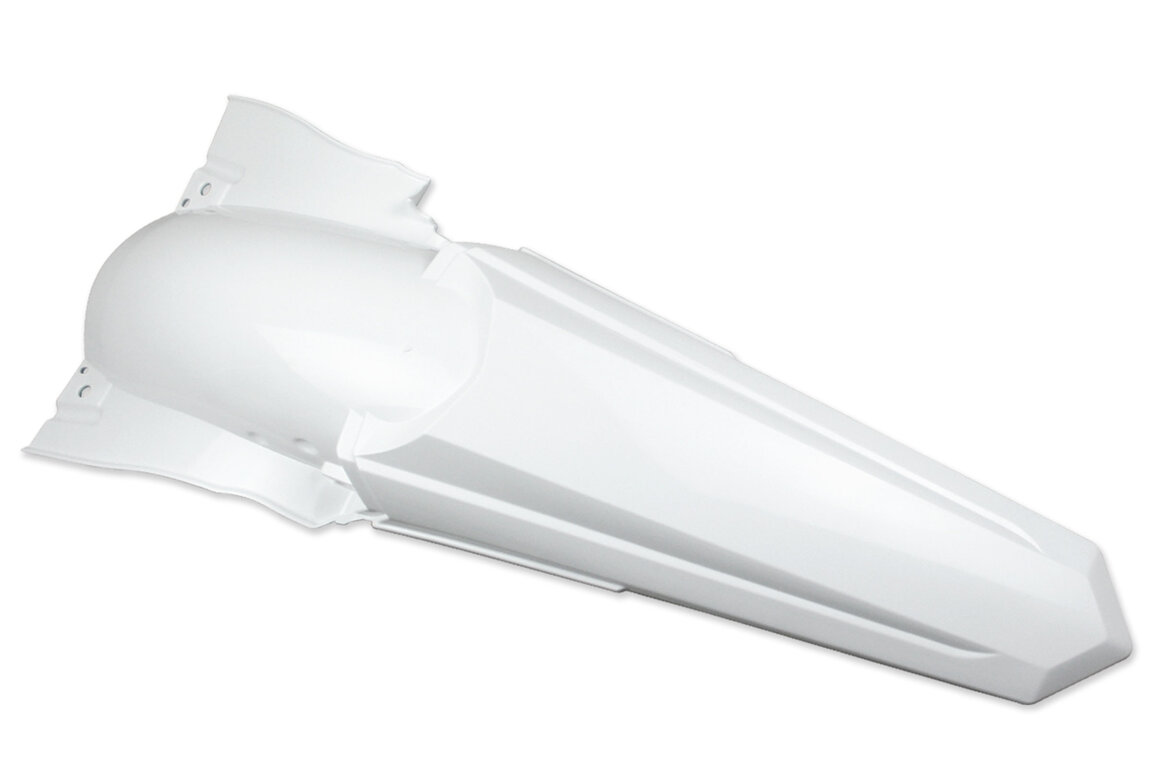 Polisport White Rear Fender for 10-13 Yamaha YZ250F