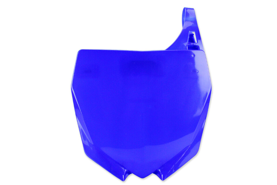 Polisport Blue Front Number Plate replacement plastics for 02-20 Yamaha YZ125, YZ250, YZ250F, YZ450F dirt bikes