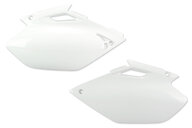 UFO White Side Number Plates for 03-05 Yamaha YZ250F, YZ450F