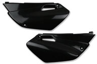 UFO Black Side Number Plates for 02-14 Yamaha YZ85