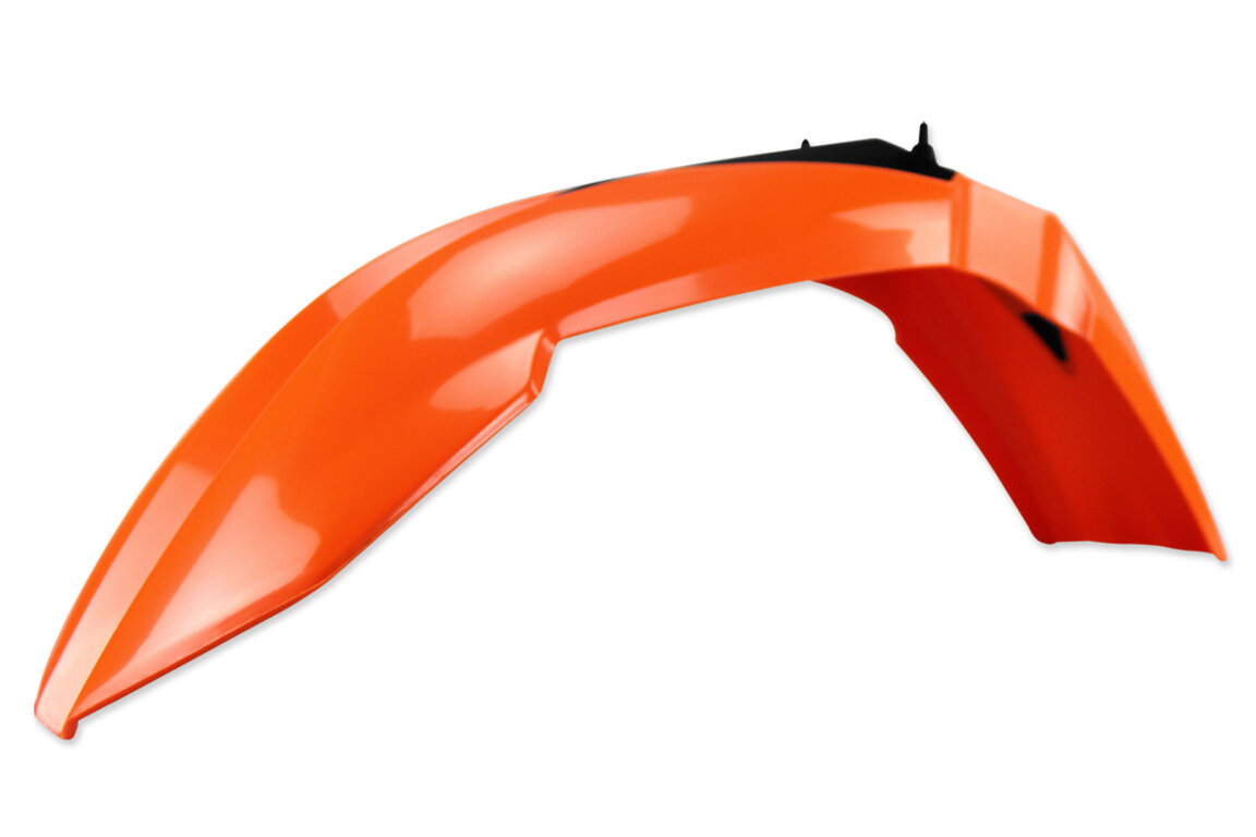 UFO Orange Front Fender for 07-13 KTM EXC, EXCF, SX, SXF, XC, XCF, XCW