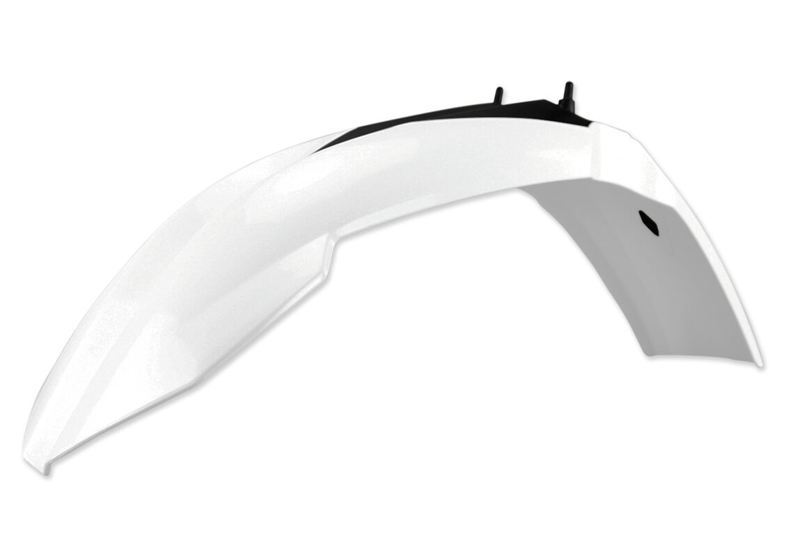 Polisport White Front Fender for 13-17 KTM SX85