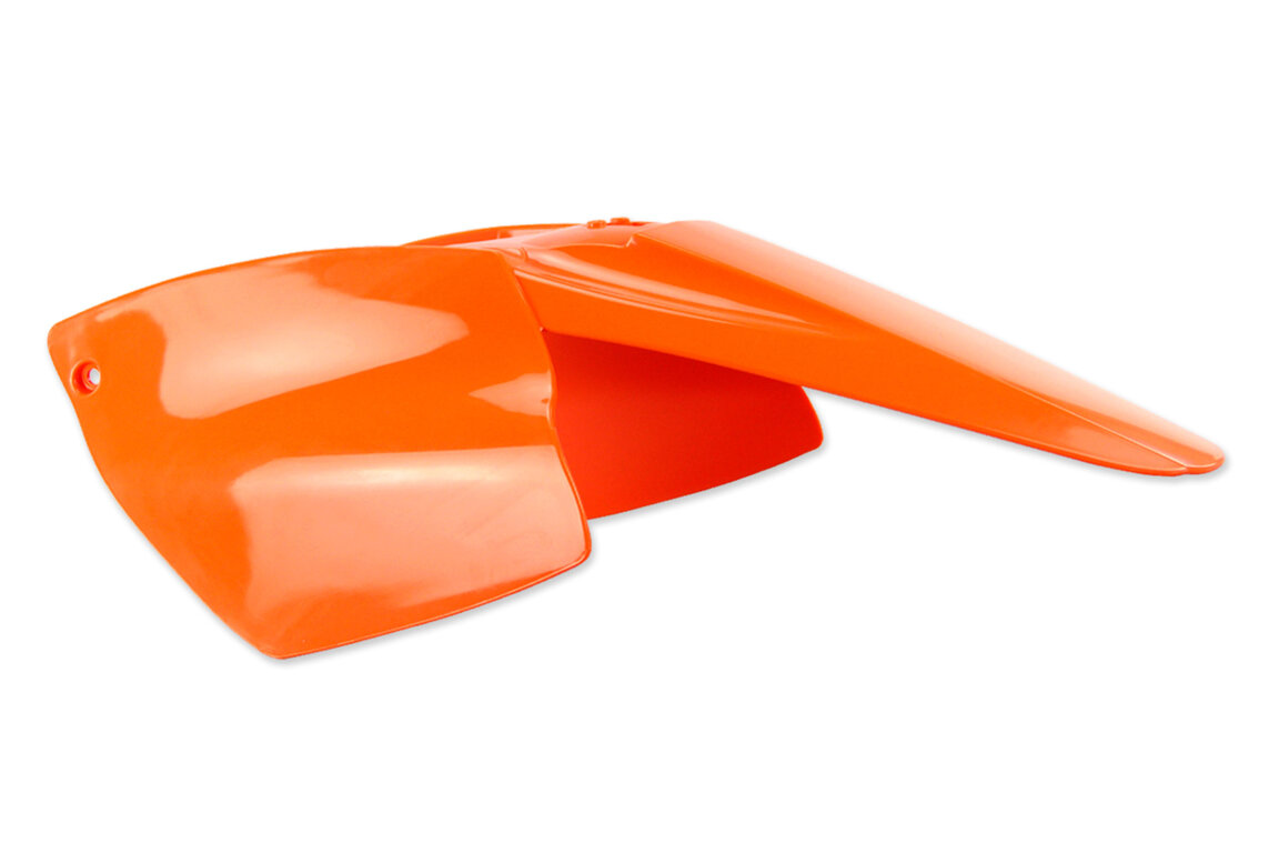 Polisport Orange Rear Fender / Side Number Plate for 02-08 KTM SX65