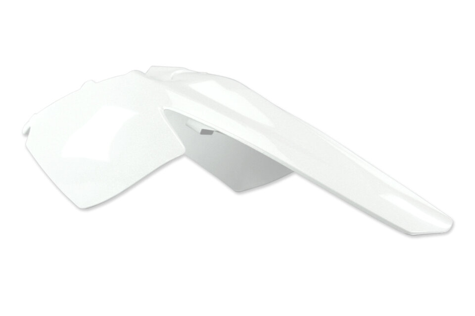 Acerbis White Rear Fender / Side Number Plate replacement plastics for 03-12 KTM SX, SX85, XC dirt bikes