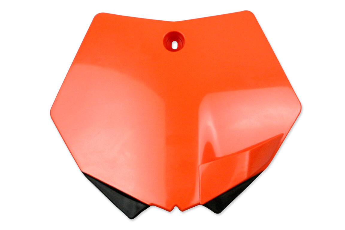 Polisport Orange Front Number Plate for 09-15 KTM SX65