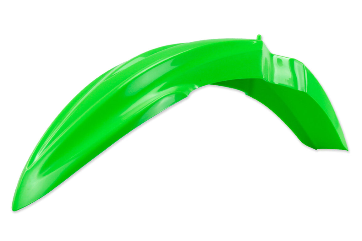 Polisport Green Front Fender for 14-25 Kawasaki KX100, KX112, KX85