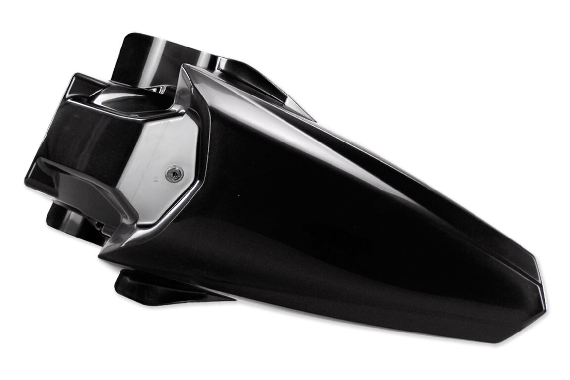 Polisport Black Rear Fender for 14-25 Kawasaki KX100, KX112, KX85