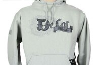 DeCal Works Large Grey Roman Hoodie Sweatshirt