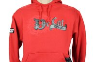 DeCal Works Large Red Roman Hoodie Sweatshirt