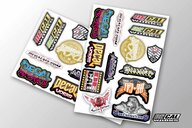 DeCal Works Sticker Pack Sticker Sheet