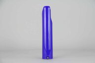 Right Side UFO Blue Lower Fork Guards replacement plastics for 05-07 Yamaha YZ125, YZ250, YZ250F, YZ450F dirt bikes.