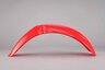 Polisport Red Front Fender replacement plastics for 00-03 Honda CR125, CR250, CRF450 dirt bikes 360 view