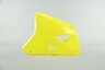 Left Side Acerbis Yellow Radiator Shroud Set replacement plastics for 02-24 Suzuki RM85 dirt bikes.