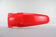 Polisport Red Rear Fender replacement plastics for 08-09 Honda CRF250 dirt bikes 360 view