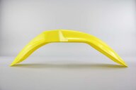 Polisport Yellow Front Fender replacement plastics for 01-09 Suzuki RM125, RM250, RMZ250, RMZ450 dirt bikes 360 view