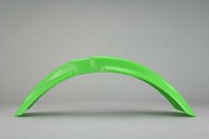 Polisport Green Front Fender replacement plastics for 99-02 Kawasaki KX dirt bikes 360 view