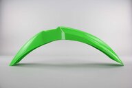 Polisport Green Front Fender replacement plastics for 13-16 Kawasaki KX250F, KX450F dirt bikes 360 view