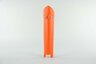 Left Side UFO Orange Lower Fork Guards replacement plastics for 08-15 KTM EXC, EXCF, SX, SXF, XC, XCF, XCW dirt bikes.